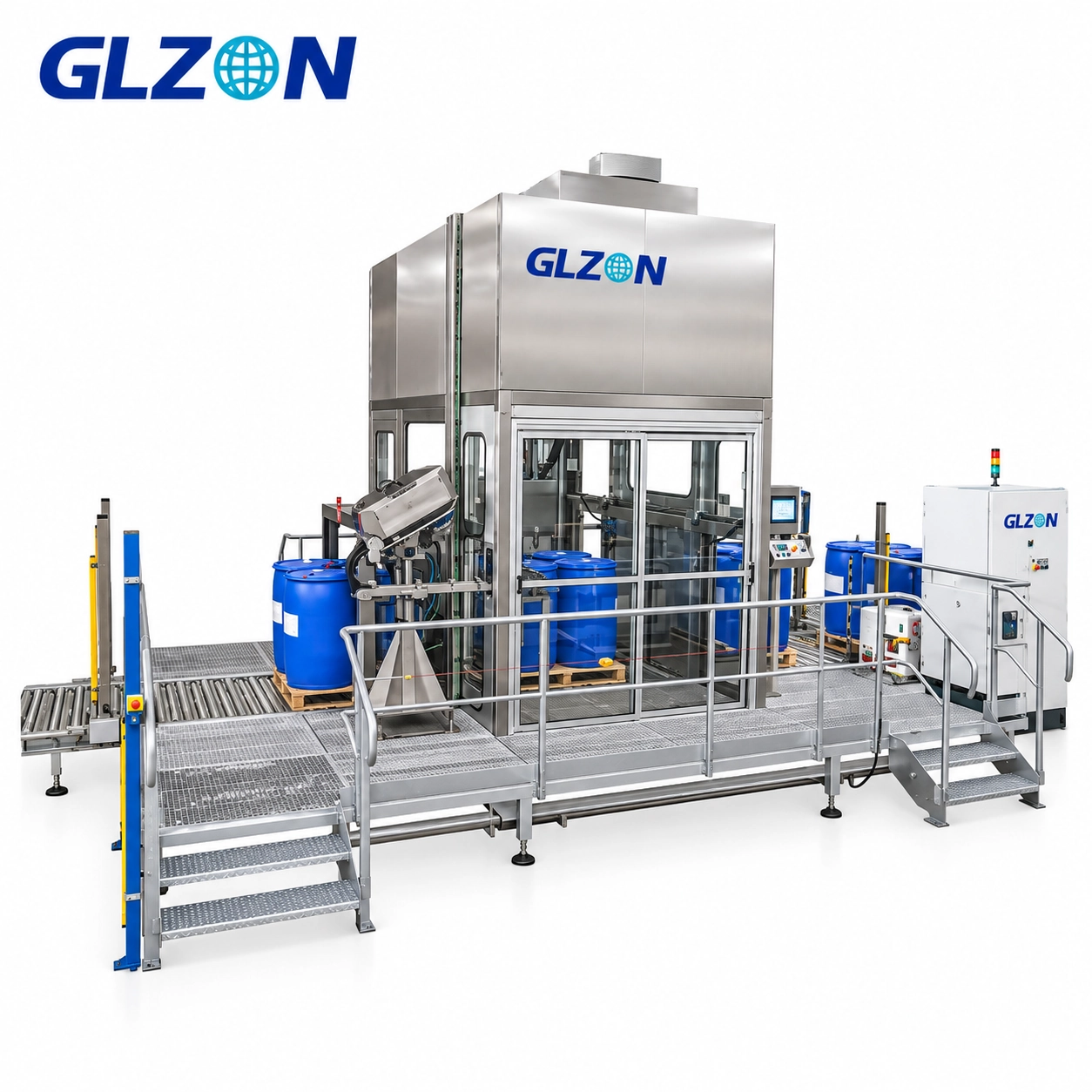 Automatic IBC and Drum Filling Machine