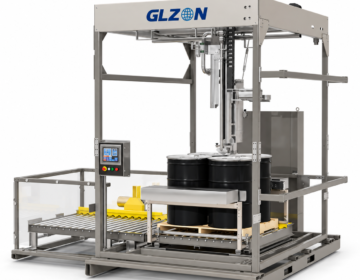 Automatic drum and tote filling machine for industrial liquid filling