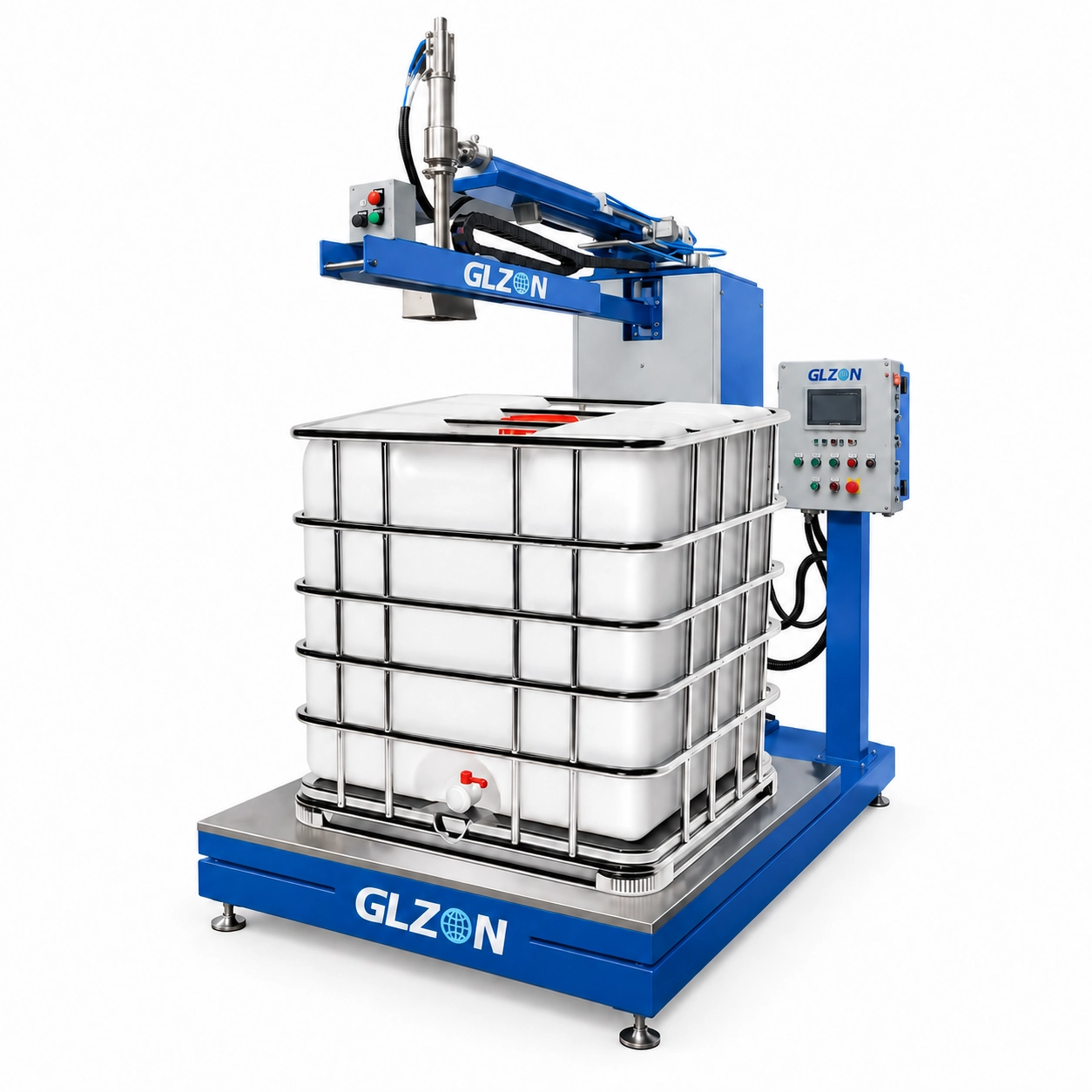 IBC Tank Filling Machine Manufacturer | Automatic 200L Drum Filling System