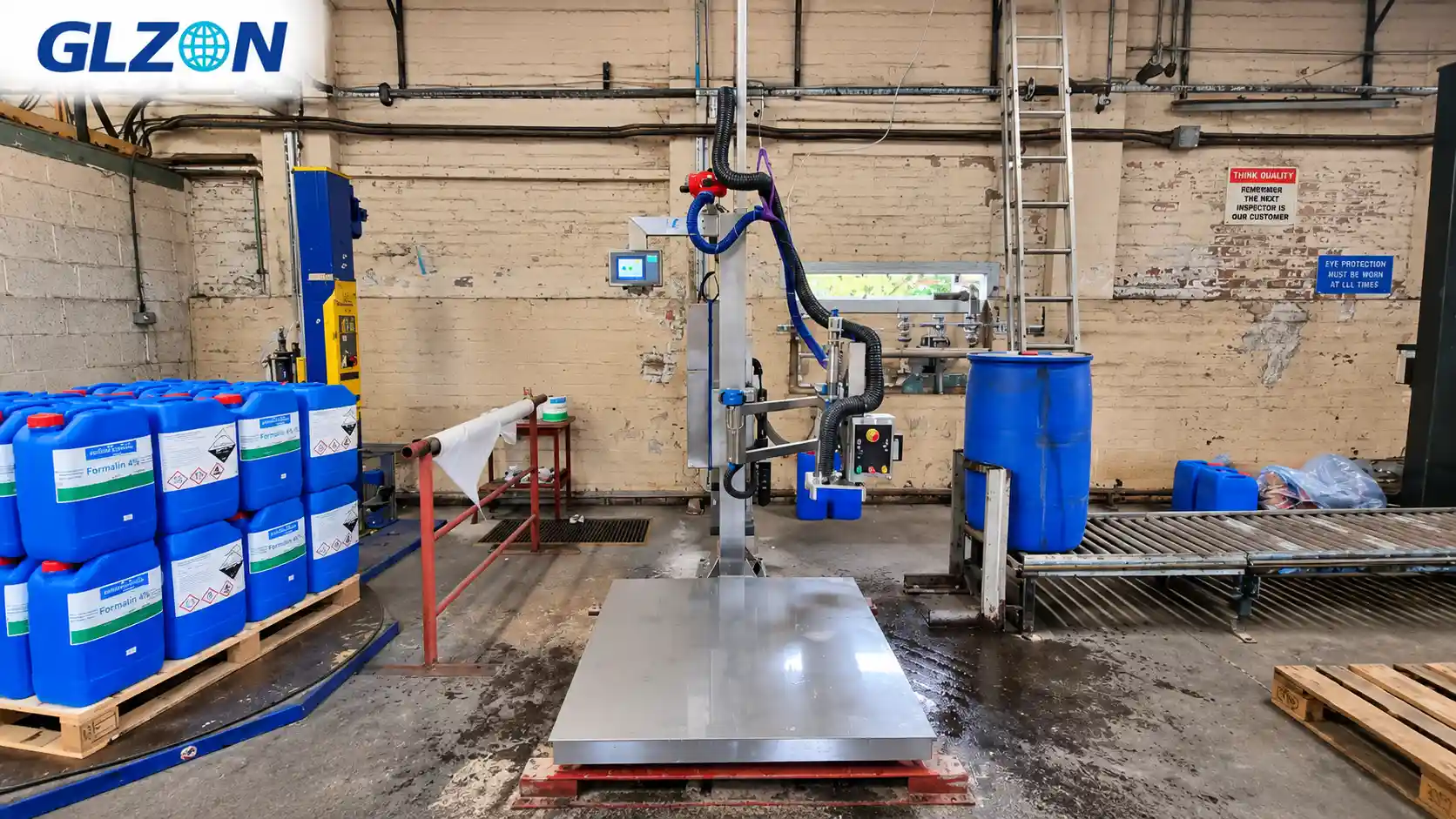drum and IBC filling machine for 20L to 1000L containers