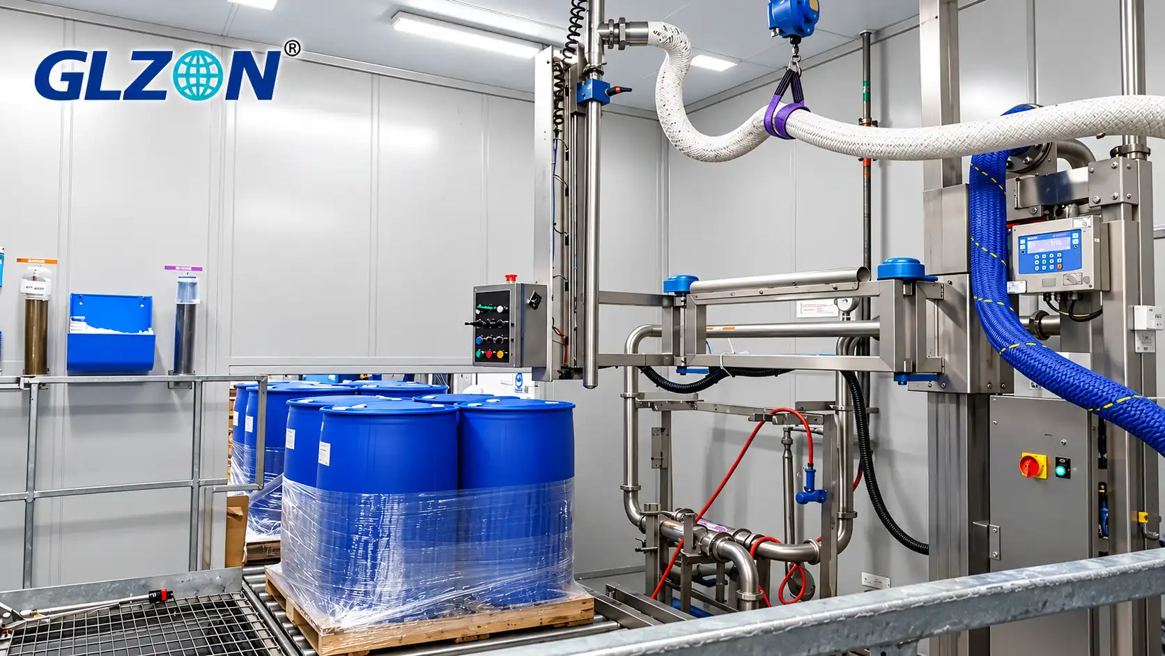 drum and IBC filling machine for 20L to 1000L containers